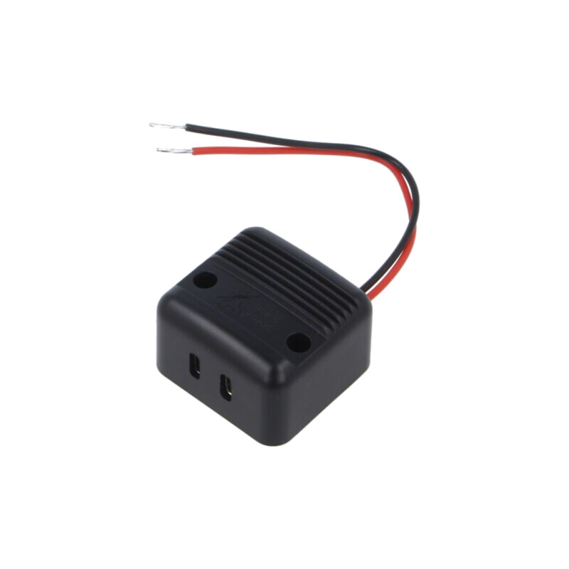Alimentator USB; USB C soclu x2; Tens.alim: 12÷24VDC; neagră