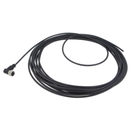 Conector: M12; mufă; mamă; PIN: 4; în unghi; cabluri; 10m