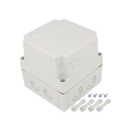Carcasă: universală; X: 130mm; Y: 130mm; Z: 125mm; MNX; policarbonat