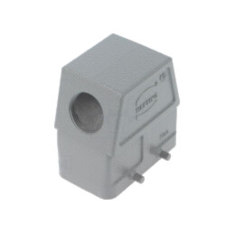 Enclosure for connectors: HDC; size 10B; for cable; Han® B; high
