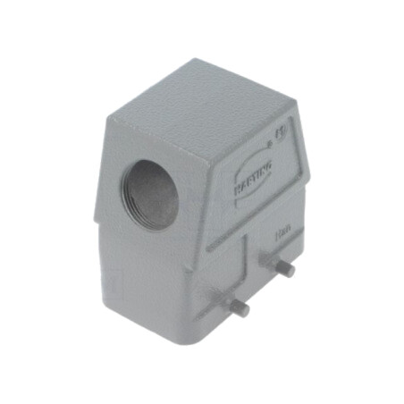 Enclosure for connectors: HDC; size 10B; for cable; Han® B; high