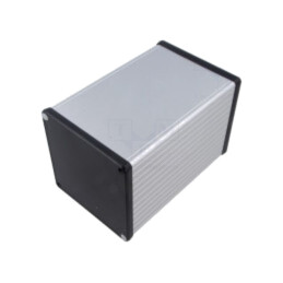 Carcasă: cu panou; 1455; X: 104,5mm; Y: 160mm; Z: 104,5mm; aluminiu