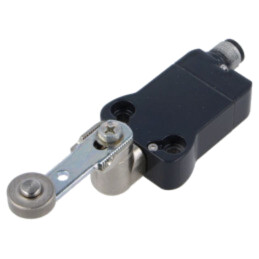 Limitator cursă; rolă metalică Ø16mm; NO + NC; terminal M12