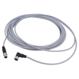 Cablu: pentru senzori/automatizări; PIN: 4; mufă; PVC; 10m