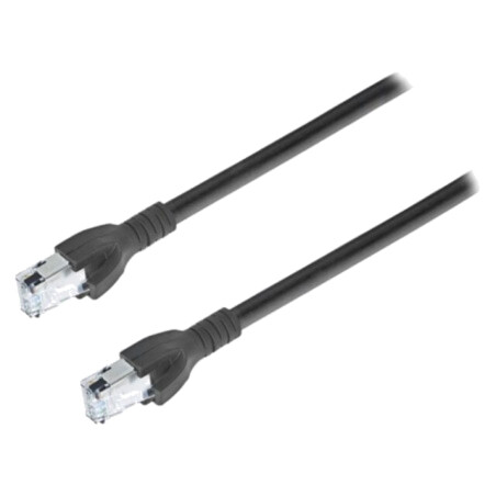 Patch cord; RJ45 mufă,din ambele părţi; SF/UTP; 5e; litat; Cu; PVC