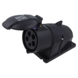 Conector: alimentare AC trifazate; IP&S; 30A; 415V; soclu; mamă