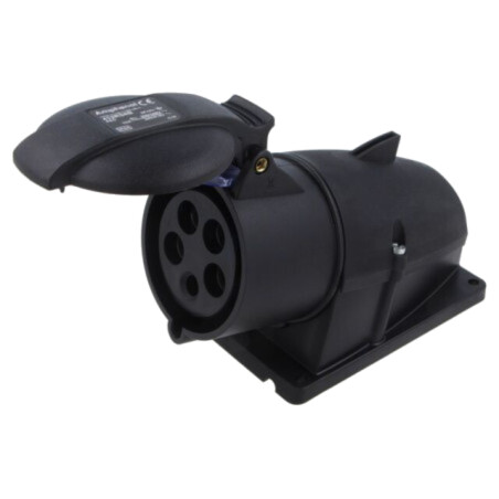 Conector: alimentare AC trifazate; IP&S; 30A; 415V; soclu; mamă