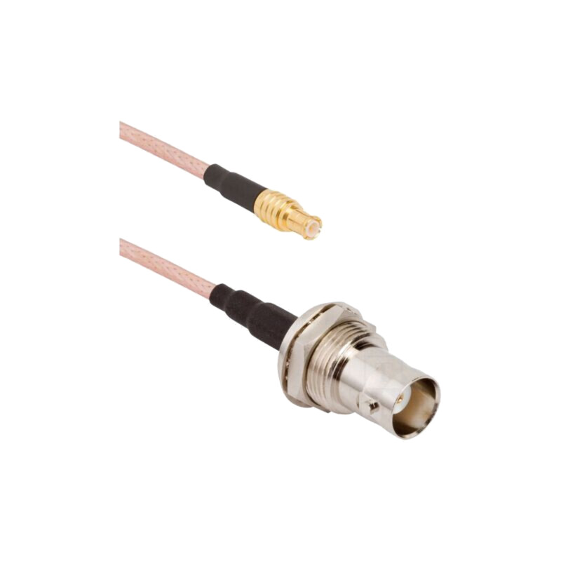 Cablu; BNC mamă,MCX tată; drept; 0,153m; 50Ω Cablu; BNC mamă,MCX tată; drept; 0,153m; 50Ω