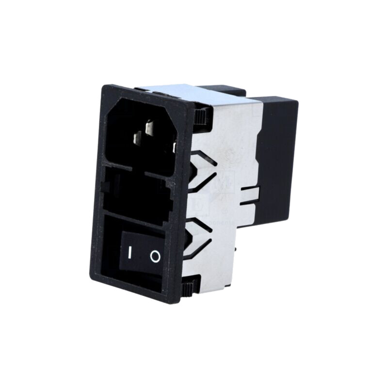 Conector: alimentare AC; soclu; tată; 2A; 250VAC; C14 (E); KMF Conector: alimentare AC; soclu; tată; 2A; 250VAC; C14 (E); KMF