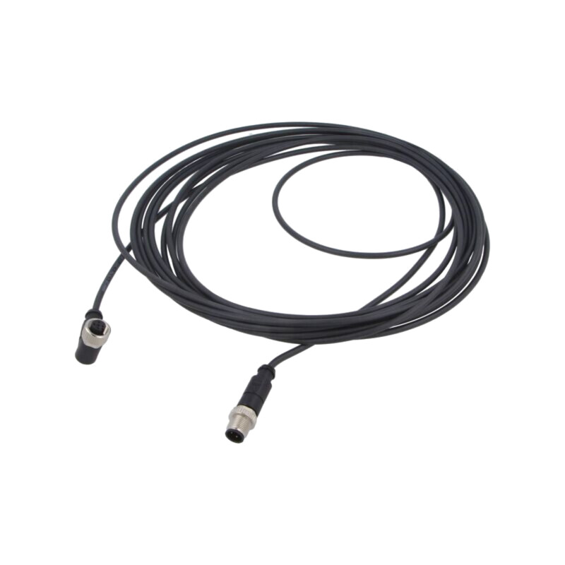Cablu: pentru senzori/automatizări; PIN: 4; mufă; PUR; 7,5m Cablu: pentru senzori/automatizări; PIN: 4; mufă; PUR; 7,5m