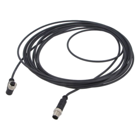 Cablu: pentru senzori/automatizări; PIN: 4; mufă; PUR; 7,5m