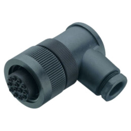 Conector: circular; 400V; 20A; PIN: 5; mufă; mamă; terminal cu şurub