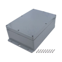 Carcasă: universală; X: 185mm; Y: 265mm; Z: 95mm; cu lame de fixare
