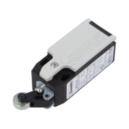 Limitator cursă; rolă metalică Ø14mm; NC x2; 10A; M20; IP65