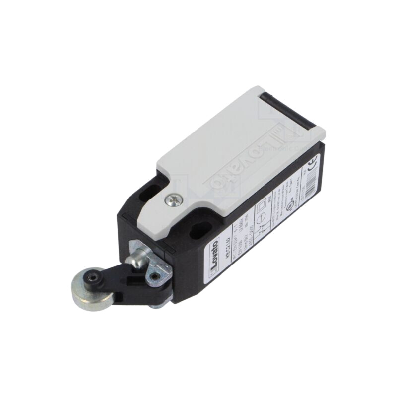 Limitator cursă; rolă metalică Ø14mm; NC x2; 10A; M20; IP65