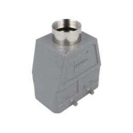 Enclosure for connectors: HDC; size 10B; for cable; Han® B; IP65