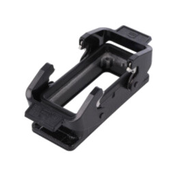 Enclosure for connectors: HDC; size 16B; for panel mounting