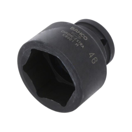 Cap; 6-puncte,tubulară,cu impact; HEX 46mm; 3/4"; oţel
