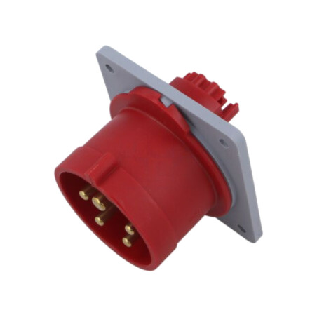 Conector: alimentare AC trifazate; soclu; tată; 16A; 415VAC; 415V