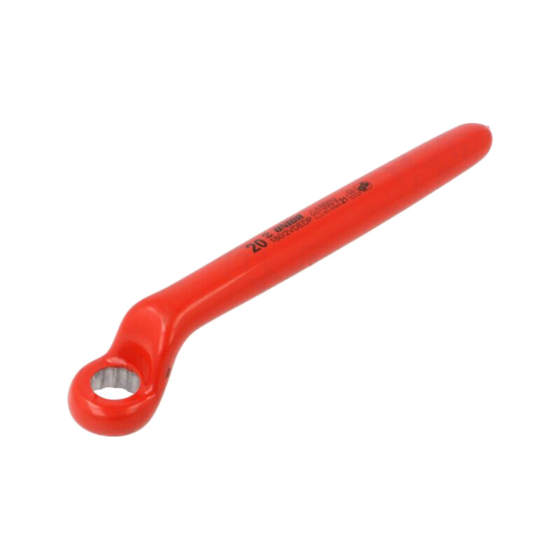 Cheie; izolată,cu o singură faţă,inelare,cotită; 20mm; L: 245mm Cheie; izolată,cu o singură faţă,inelare,cotită; 20mm; L: 245mm