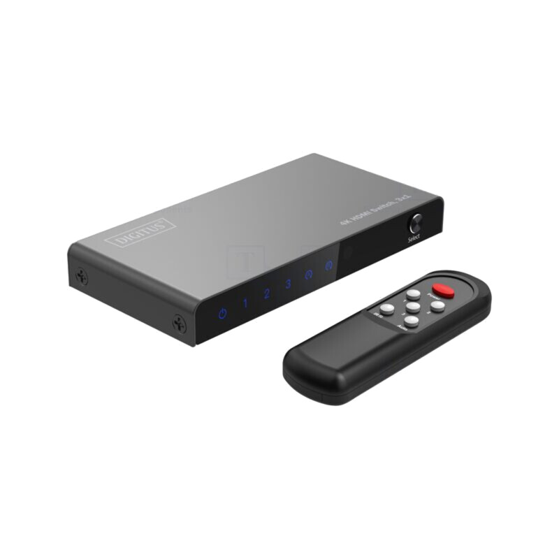 Switch; HDCP 2.2,HDMI 2.0; neagră; Ieşire: HDMI soclu
