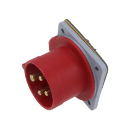 Conector: alimentare AC trifazate; IP&S; 16A; 415V; 415VAC; soclu