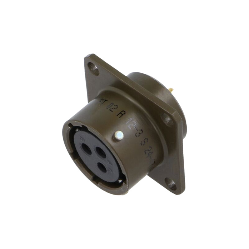 Conector: circular; soclu; mamă; PT/451; 13A; 600V; PIN: 3; drept