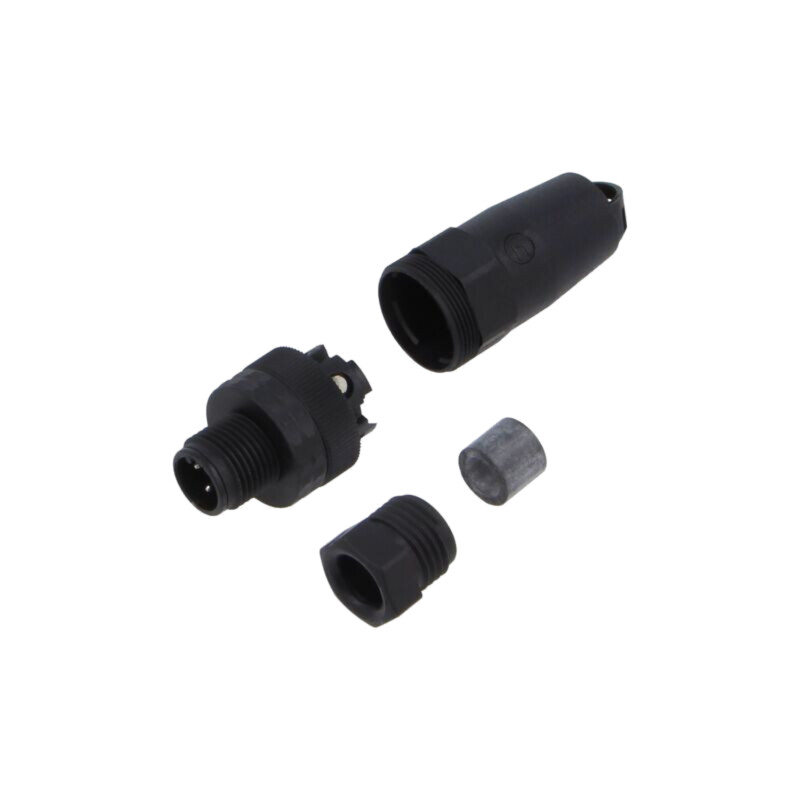 Conector; M12; PIN: 4