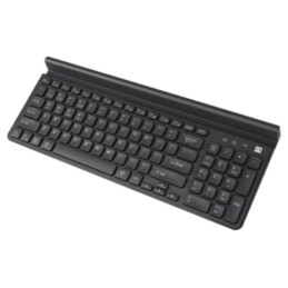 Tastatură; neagră; USB A; fără fir,US layout; Nr.butoane: 108