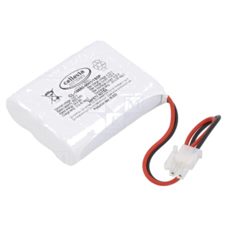 Acumul: Li-Ion; 18650,MR18650; 3,63V; 9600mAh; cabluri; 20x70x56mm
