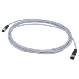 Cablu: pentru senzori/automatizări; PIN: 5; mufă; PVC; 5m