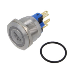 Comutator: anti-vandalism; Poz: 2; SPST NC + NO; 2A/48VDC; IP65