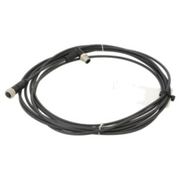Cablu: pentru senzori/automatizări; PIN: 4; mufă; PUR; 5m