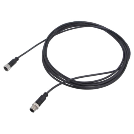 Cablu: pentru senzori/automatizări; PIN: 4; mufă; PUR; 5m