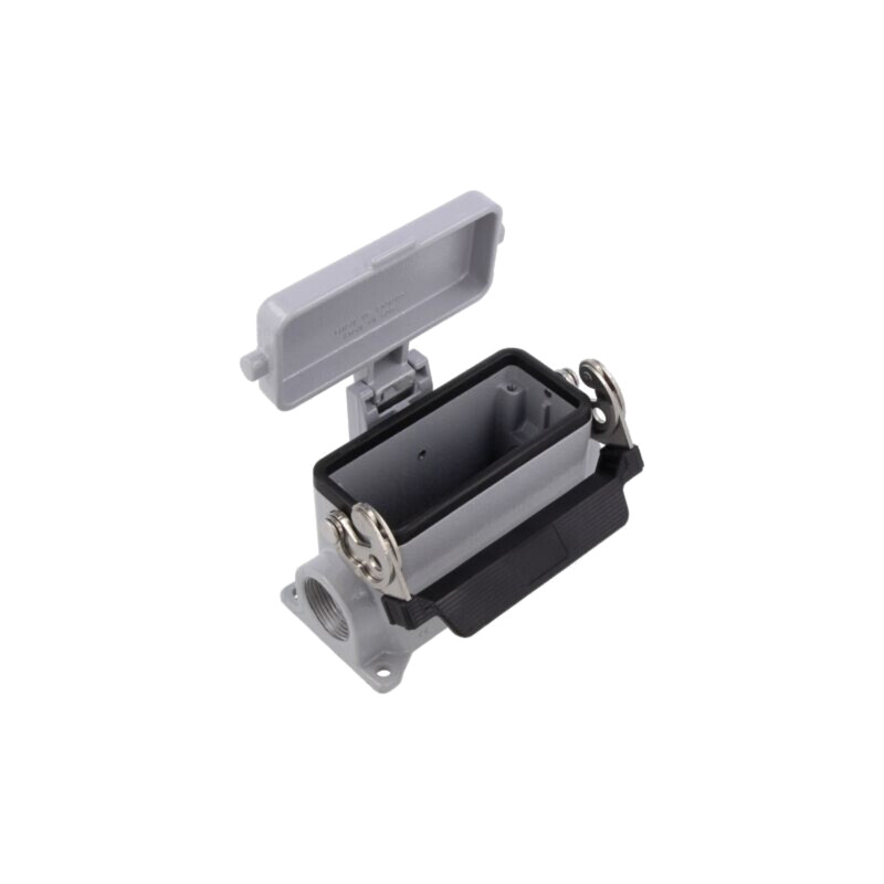 Enclosure for connectors: HDC; size 77.27; with latch; M25 Enclosure for connectors: HDC; size 77.27; with latch; M25