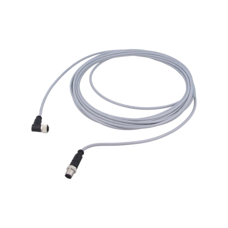 Cablu: pentru senzori/automatizări; PIN: 4; mufă; PVC; 7,5m Cablu: pentru senzori/automatizări; PIN: 4; mufă; PVC; 7,5m