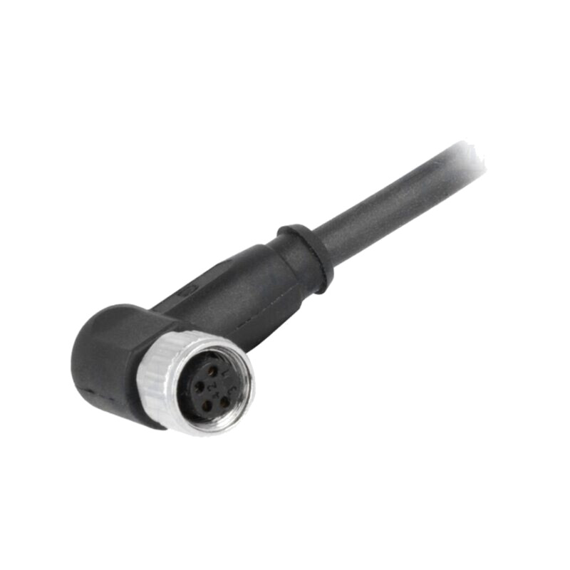 Conector: M8; mamă; PIN: 4; în unghi 90°; cu cablu; mufă; 7,5m