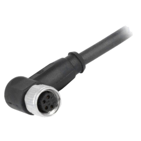 Conector: M8; mamă; PIN: 4; în unghi 90°; cu cablu; mufă; 7,5m