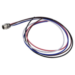Conector: M12; soclu; mamă; 16A; 63V; PIN: 5; IP67; drept; cabluri