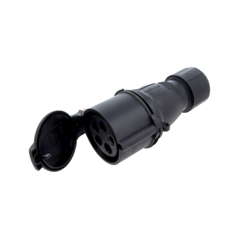 Conector: alimentare AC trifazate; IP&S; 32A; 415V; mufă; mamă Conector: alimentare AC trifazate; IP&S; 32A; 415V; mufă; mamă