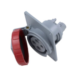 Conector: alimentare AC trifazate; IP&S; 16A; 415VAC; soclu; mamă