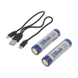 Acumul: Li-Ion; 18650,MR18650; 3,6V; 3200mAh; Ø18,6x70,3mm; 8A