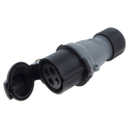 Conector: alimentare AC trifazate; IP&S; 16A; 500VAC; mufă; mamă