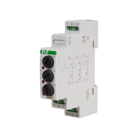 Modul: modul de protecţie; 250VAC; 250VDC; IP20; pentru şină DIN