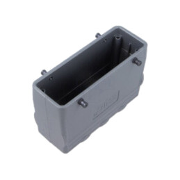 Enclosure for connectors: HDC; size H-B 24; for cable; straight