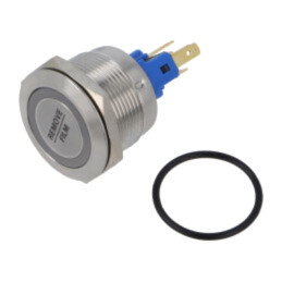 Comutator: anti-vandalism; Poz: 2; SPST NC + NO; 2A/48VDC; IP65