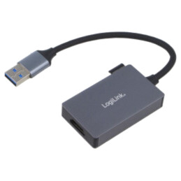 Adaptor; HDMI 1.3,USB 3.0; HDMI soclu,USB A mufă; aurit; 0,15m