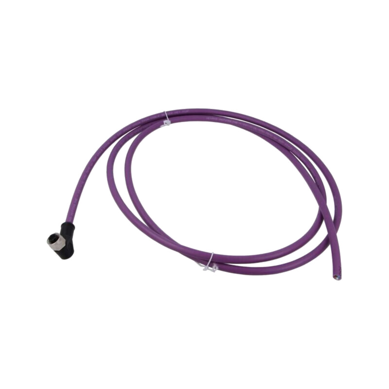 Cablu: pentru senzori/automatizări; M12; PIN: 5; ecranat,drept; 2m Cablu: pentru senzori/automatizări; M12; PIN: 5; ecranat,drept; 2m