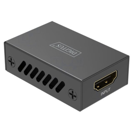 Repeater; HDMI soclu x2,USB C soclu; HDCP 2.3,HDMI 2.1; neagră