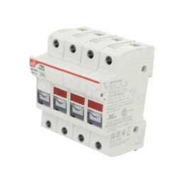 Clemă; 10x38mm; pentru şină DIN; 32A; 690VAC; 750VDC; -20÷70°C